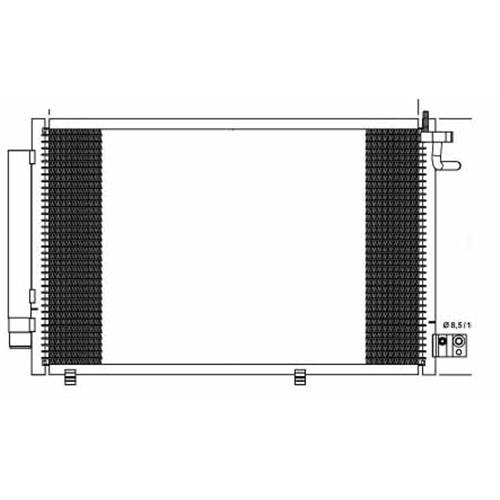 KYOR18 0 8420 KLMA RADYATR Fiesta VI OEM.1526277/8V51-19710BD