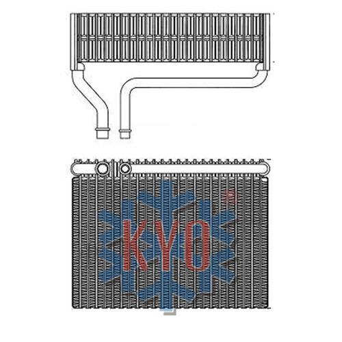 KYO.EV40 0 E062 CTROEN EVAPORATR OEM.6444C6-5444E7